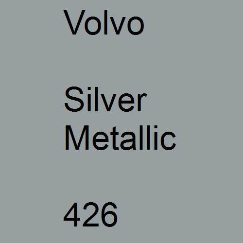 Volvo, Silver Metallic, 426.